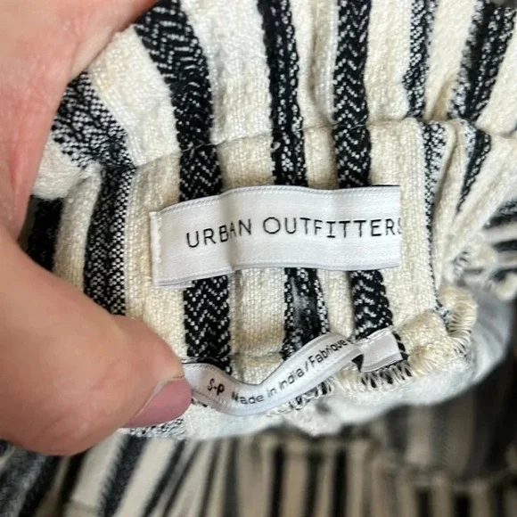 Urban Outfitters Striped Paper Bag Skort - Picture 5 of 8